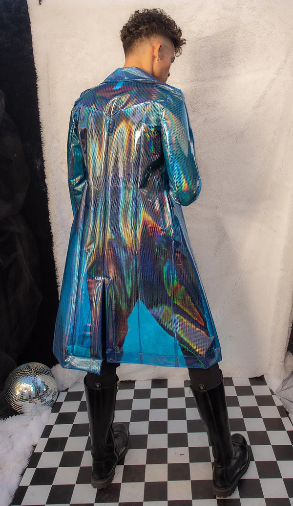 TRANSPARENT TRENCH COAT - UNISEX