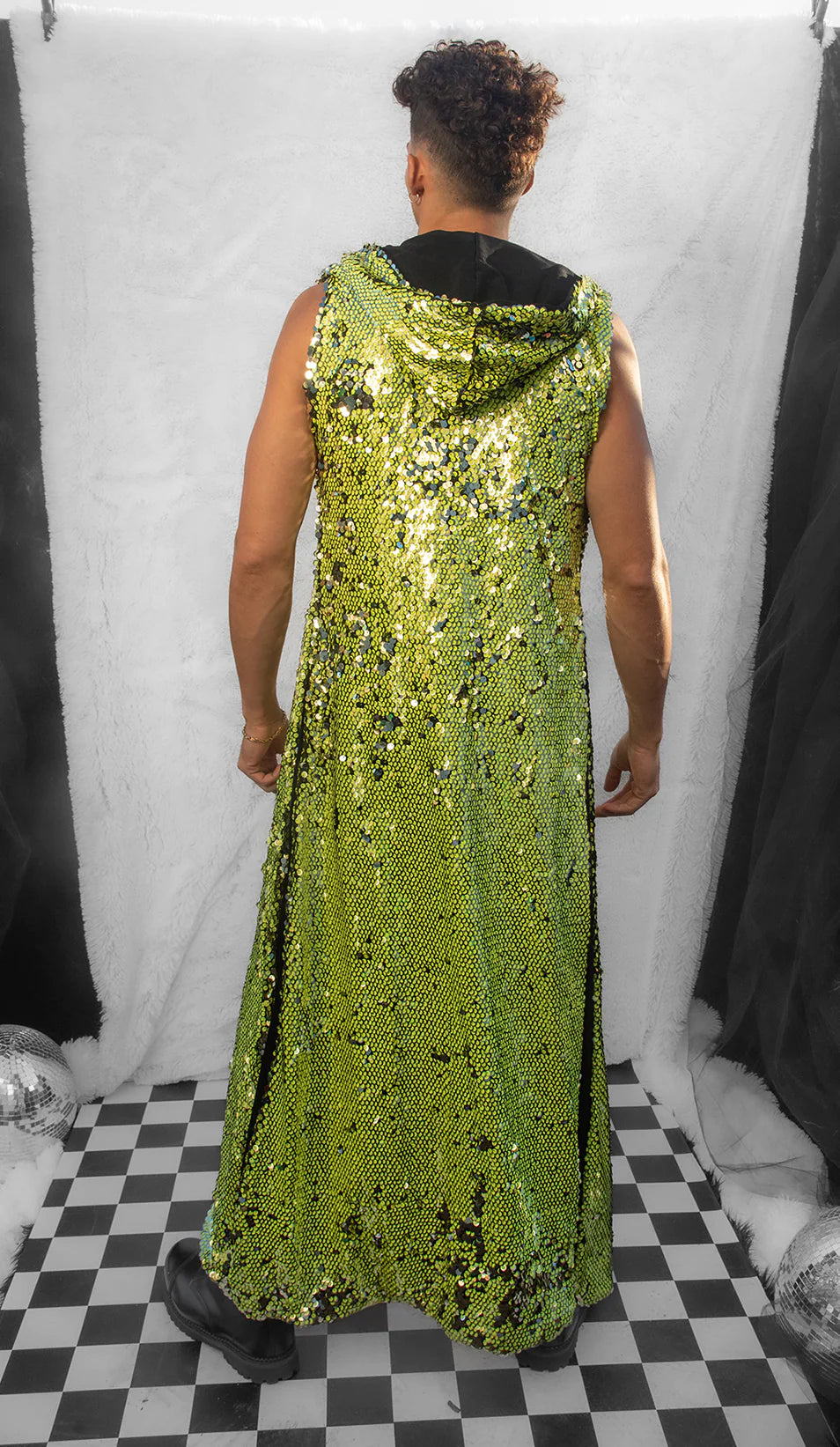 UNISEX SEQUIN DUSTER