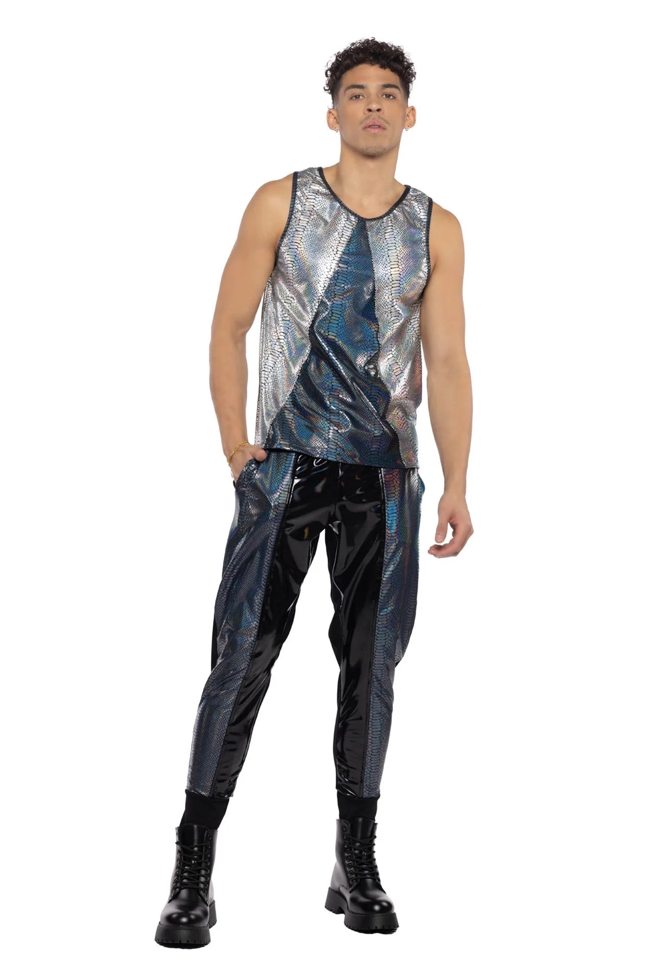 TWO-TONE MEN'S TANK