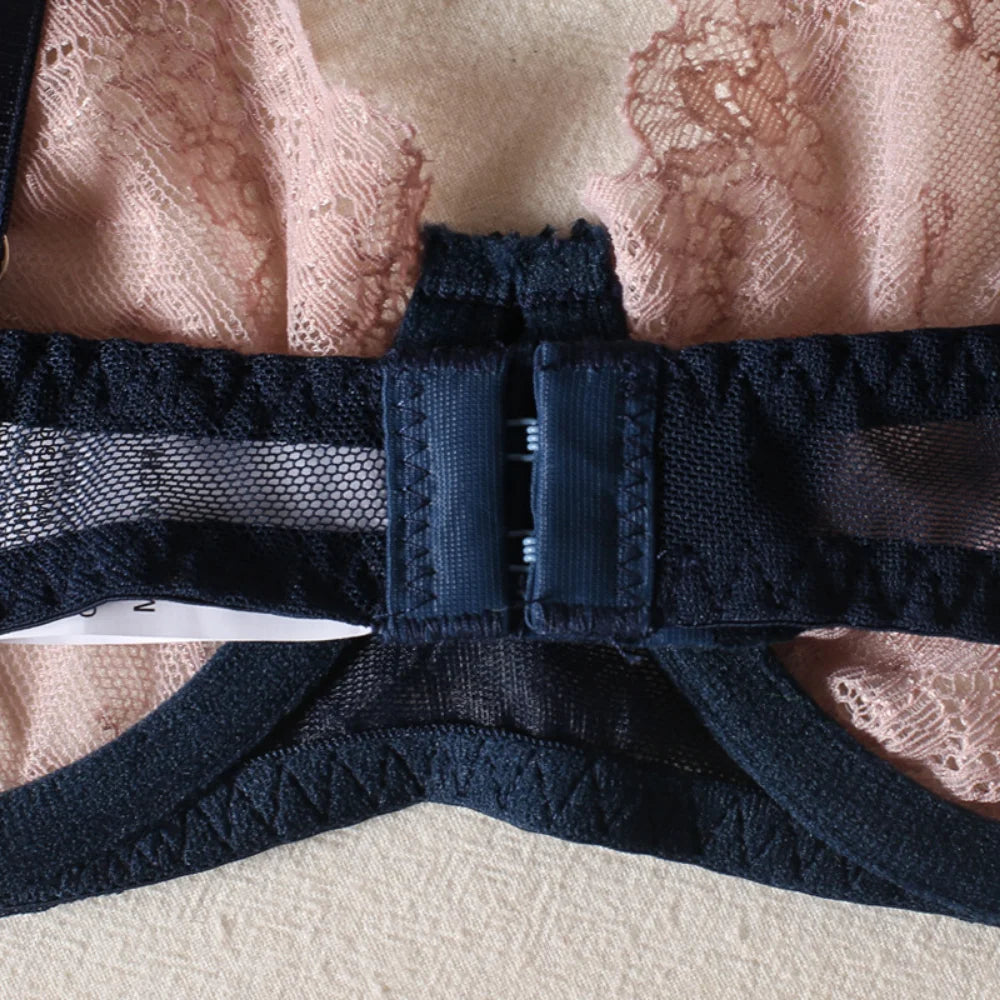 2-Piece Lace Bra Set Vintage Lingerie