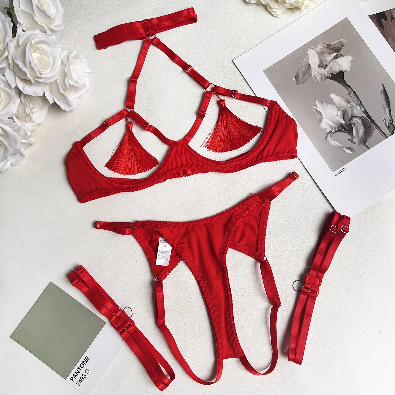 Tassel Lingerie Set