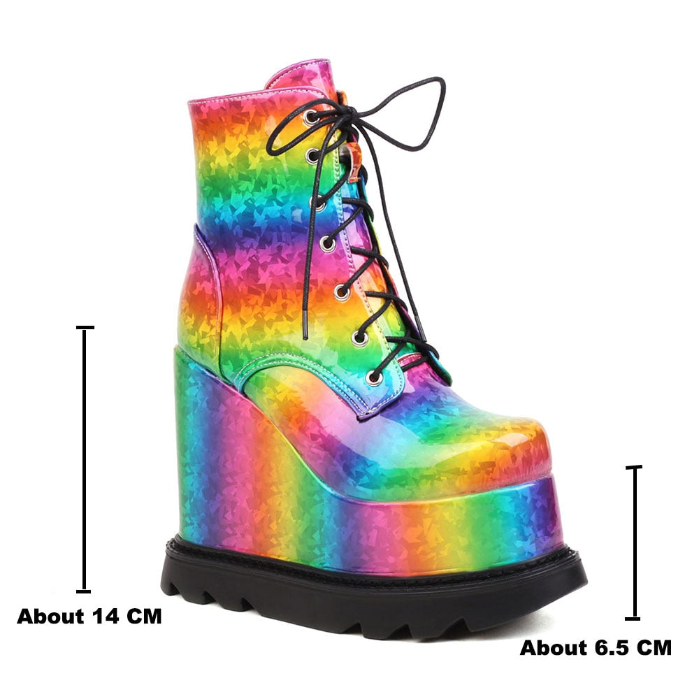 Design Platform Gothic Ankle Boot