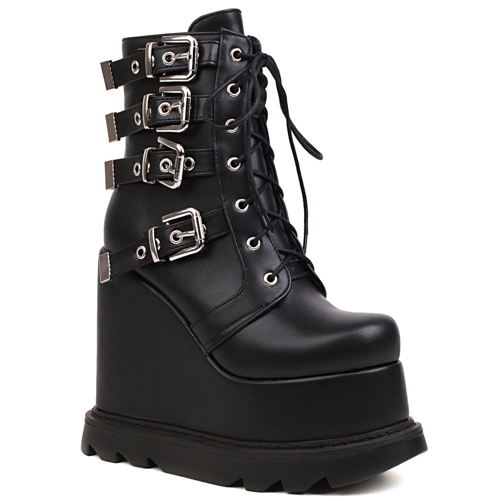 Design Platform Gothic Ankle Boot