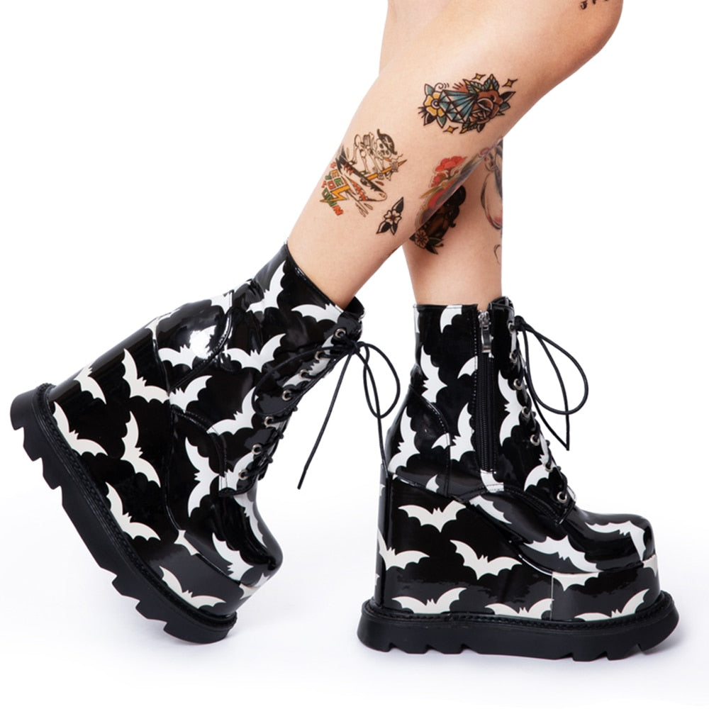 Design Platform Gothic Ankle Boot